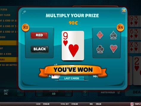 Bonus Poker (Бонус Покер) от Red Rake Gaming  играть в видеопокер онлайн